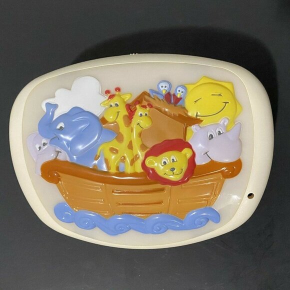 Vintage Dolly Noah's Parade Musical Crib Light Nursery Bedtime Baby - Picture 3 of 9